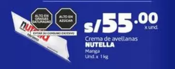 Nutella - Crema de avellanas