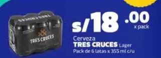 Tres Cruces - Cerveza Lager