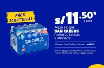 San Carlos - Agua sin gas