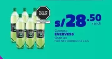 Evervess - Gaseosa Ginger Ale