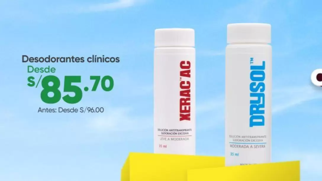 Desodorantes clinicos