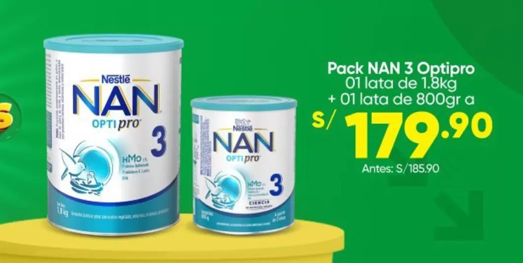 Nan - Pack NAN 3 Optipro