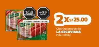 La Segoviana - Chorizo precocido