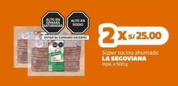 La Segoviana - Súper tocino ahumado