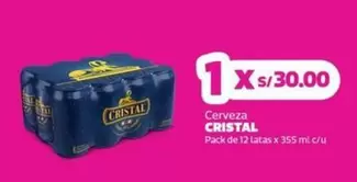 Cristal - Pack de 12 latas