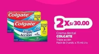 Colgate - Crema dental Triple Acción