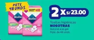 Nosotras - Toallas higiénicas