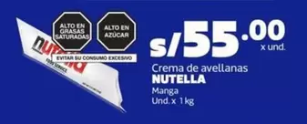 Nutella - Crema de avellanas