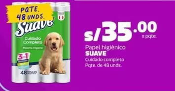 Suave - Papel higi
uevo