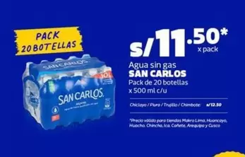 San Carlos - Agua sin gas