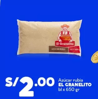 El Granelito - Azúcar rubia