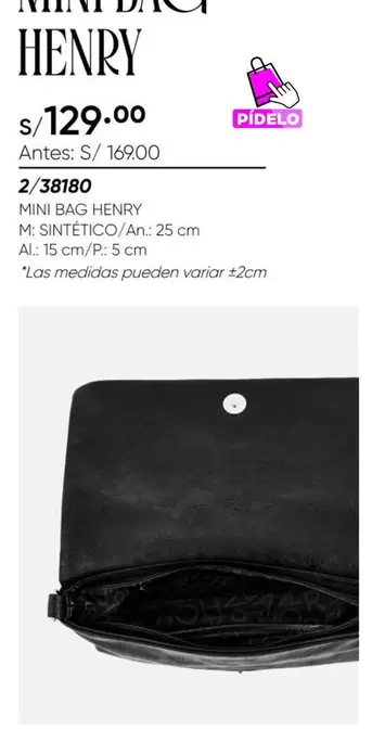 MINI BAG HENRY 2/38180