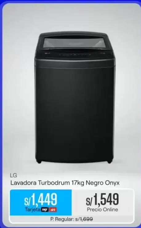 Lg - Lavadora Turbodrum 17kg