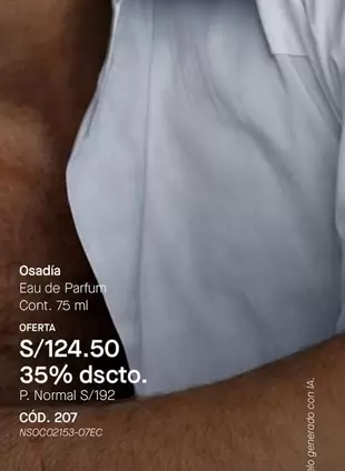 Osadía - Eau de Parfum Cont. 75 ml CÓD. 207 NS0002153-07EC