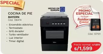 Special - COCINA DE PIE Cód. 136474