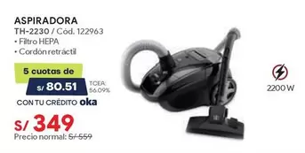 ASPIRADORA TH-2230