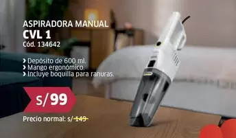 Mango - ASPIRADORA MANUAL CVL 1 Cód. 134642