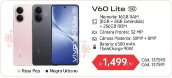 Vivo - V60 Lite 5G Cód. 137590 Cód. 137591