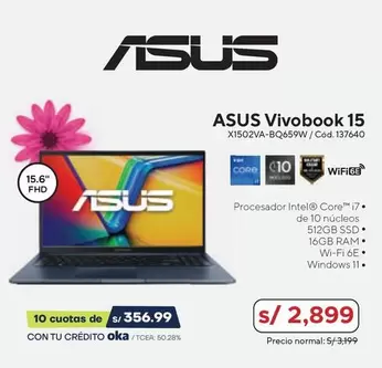 Asus - Vivobook 15 X1502VA-BQ659W