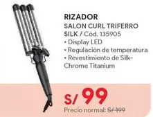 Titanium - RIZADOR SALON CURL TRIFERRO