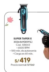 SUPER TAPER X 3026469(8591L)