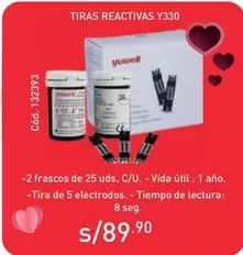 Vida - Tiras Reactivas Y330