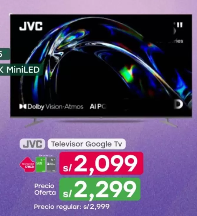 JVC - Televisor Google TV
