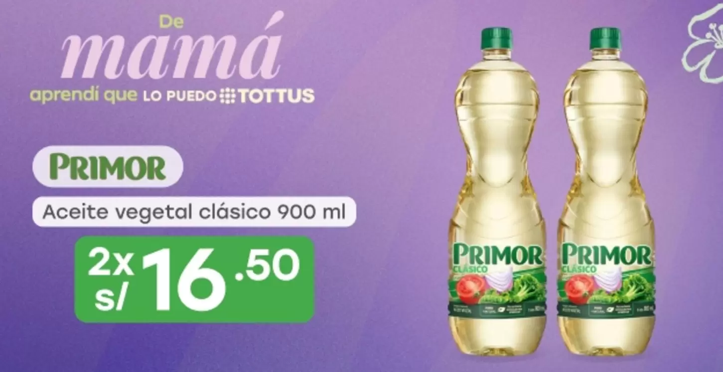 Primor - Aceite vegetal