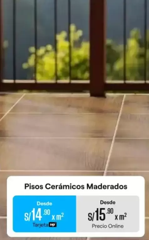 Pisos Cerámicos Maderados
