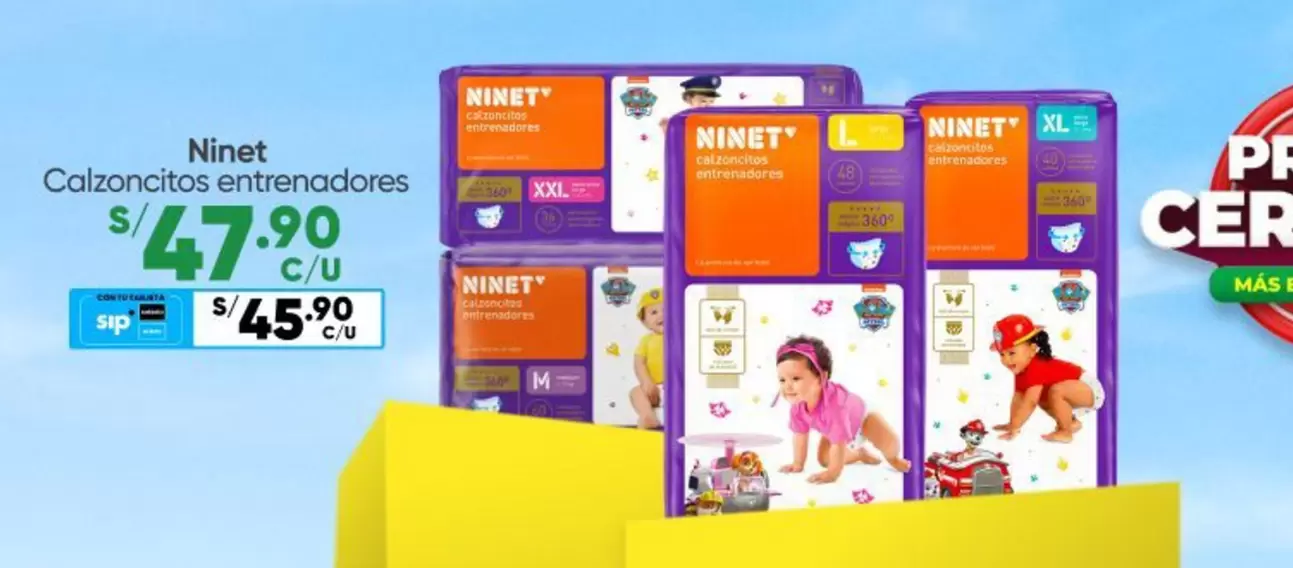 Ninet - Calzoncitos entrenadores