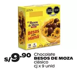 Besos de Moza - CHOCOLATE BESOS DE MOZA CLÁSICO