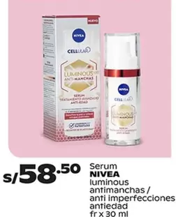 Nivea - luminous antimanchas / anti imperfecciones antiedad