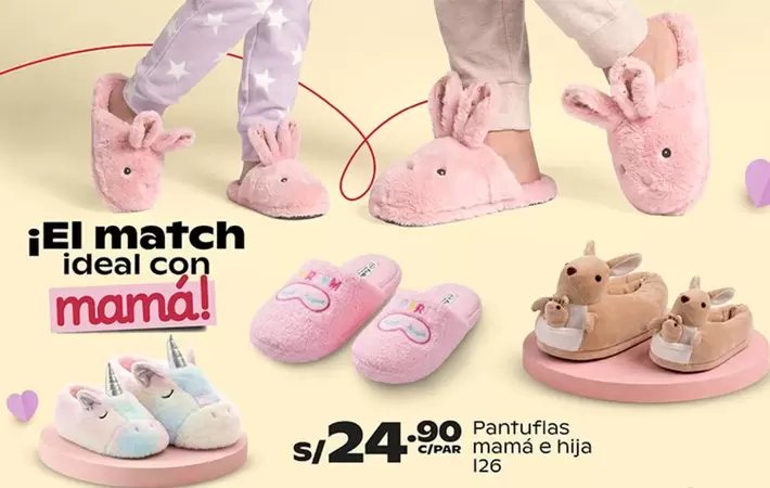 Ideal - Pantúflas Mamá e Hija