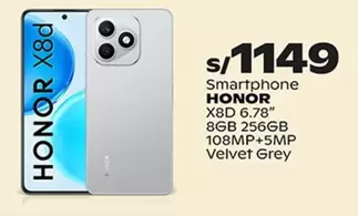Grey - HONOR X8d Smartphone