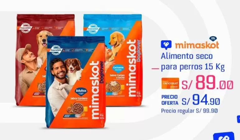 Mimaskot - Alimento seco para perros