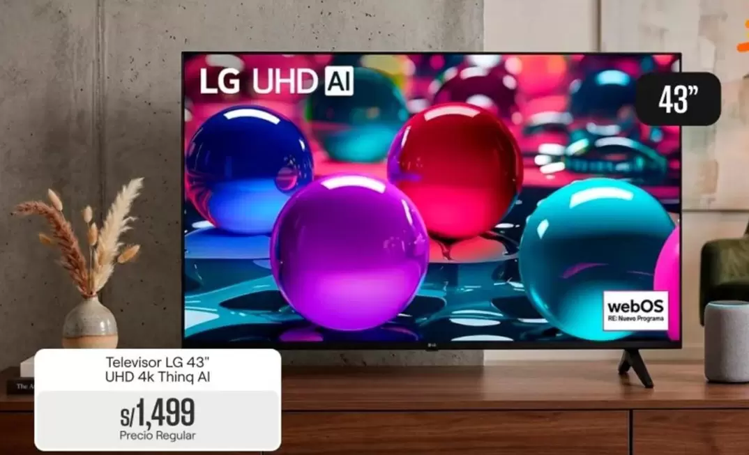 Lg - Televisor UHD 4k Thing AI