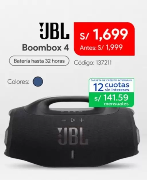 JBL - Boombox 4