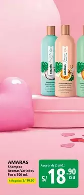 Amar - Shampoo Aromas Variados Fco x 700 ml