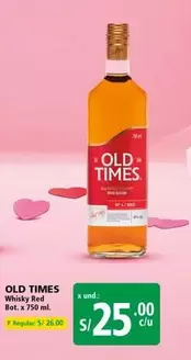 Old Times - Whisky Red