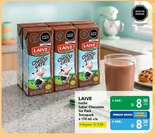 Laive - Leche Sabor Chocolate