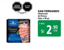 San Fernando - Chicharr
uevo de Prensa