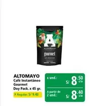 Altomayo - Café Instantáneo Gourmet
