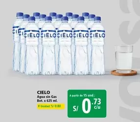 Cielo - Agua sin Gas