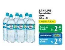 San Luis - Agua sin Gas Sport