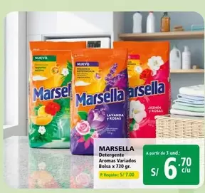 Marsella - Detergente Aromas Variados