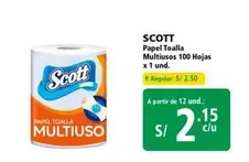 Scott - Papel Toalla Multiusos