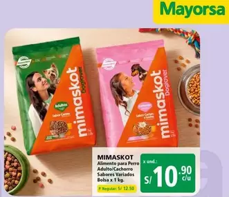Mimaskot - Alimento para Perro Adulto/Cachorro Sabores Variados