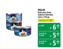 Gato - Paté para  Sabores Variados Lata