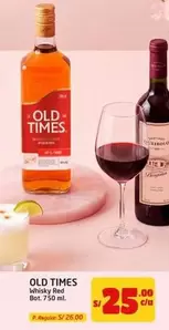 Old Times - Whisky Red Bot.
