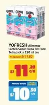 Gloria - YOFRESH Alimento Lácteo Sabor Fresa